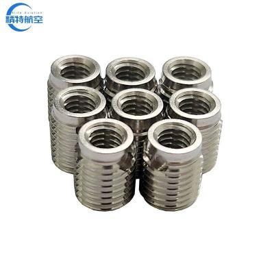 China Common Used Thread Metric Thread Sizes Self Tapping Screw Bushing Slotted Type Holes Type Thread Fasteners Insert for sale