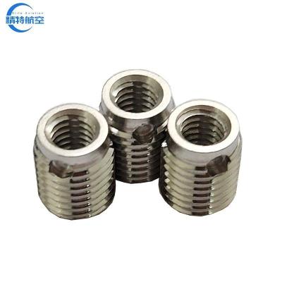 China 500pcs/bag Brass Threaded Insert Nut with Cutting Bores Metric Thread Sizes Commonly Used for sale