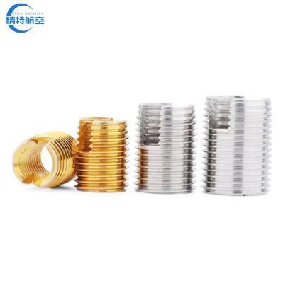 China Fine/Coarse Thread Unc 6-32 Stainless Steel Self Tapping Thread Insert for Plastic Nominal Length 1d-3D for sale