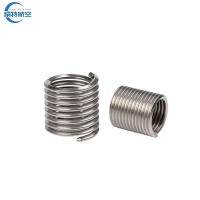 China 100pcs/bag Professional Industrial M8 M10 M12 M16 Wire Screw Sleeve Tailless Thread Inserts Rust Anti for sale