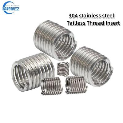 China 201 304 316 Stainless Steel Tailless Thread Insert Without Tail for Electronics and Telecommunications for sale