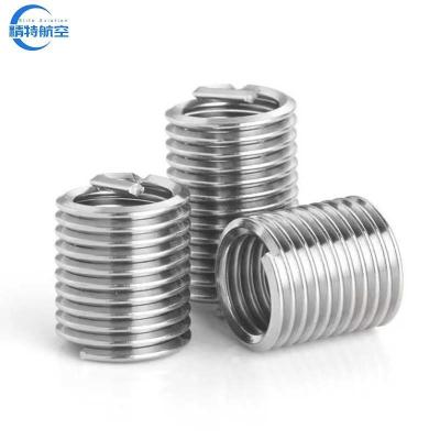 China SS304 Chrome Nickel Plated Colorful Screw Bushing Thread Repair Wire Threaded Insert with Excellent Corrosion Resistance for sale