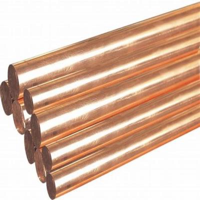 China Industry China Wholesale Rod C11000 C1100 Brass Pure Copper Rod Copper Round Rod Copper Round Bar for sale