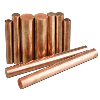 China Industry Chrome Zirconium T2 C11600 C71520 3 T1 C18150 Diameter Copper Round Bar 50-500mm for sale