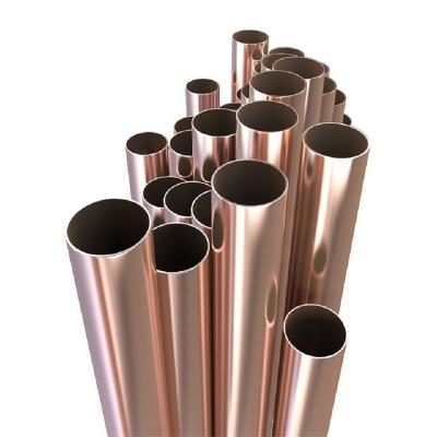 China Air Condition Or Fridge Copper Tube Seamless Brass Round Pipe Price for sale