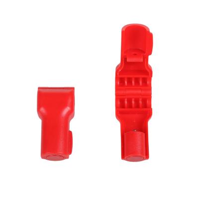 China White Black White Metal Peg Retail Security Display 6mm Red Color EAS Lock Hook for Anti-theft Display for sale