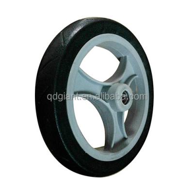 China Polyurethane Foam 8 Inch 8x1.5 Inch PU Foam Puncture Proof Tire Flat Freewheel for sale