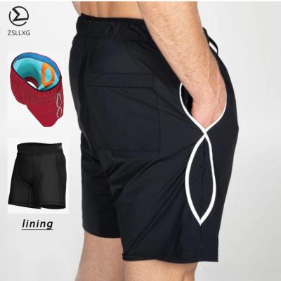 China QUICK DRY Men's Spandex Wholesales Fitness Men's Gym Abbreviations Workout Shorts Boy's Men's Shorts With Pocket for sale