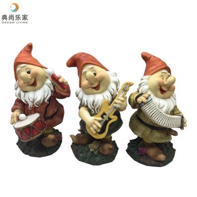 China Wholesale Europe Garden Gnomes Statue Figurine, Craft Resin Gnome Figure Decoration for sale