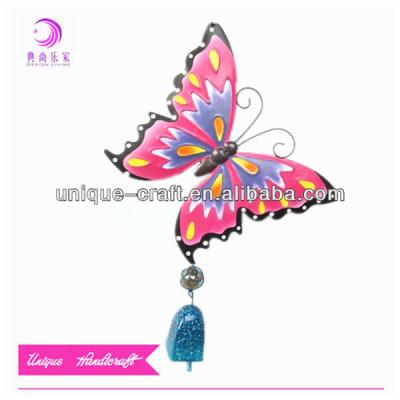 China All Butterfly Outdoor Decoration Garden Country Metal Bell Wind Chimes Hanging Indoor Wind Chimes for sale