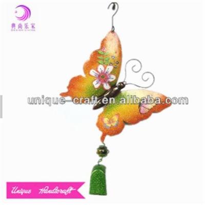 China All Metal Country New Fashion Hanging Bell Chimes Wind Chimes Garden Outdoor Indoor Butterfly Mini Decoration for sale