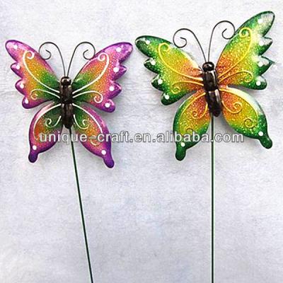 China Wholesale Cute Garden Stakes Decoration Butterfly Garden Stakes for sale