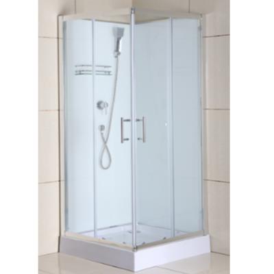 China Modern 90x90x200cm Quick Install Enclosed Shower Cubicle Shower Cubicle With 15cm Shower Tray for sale