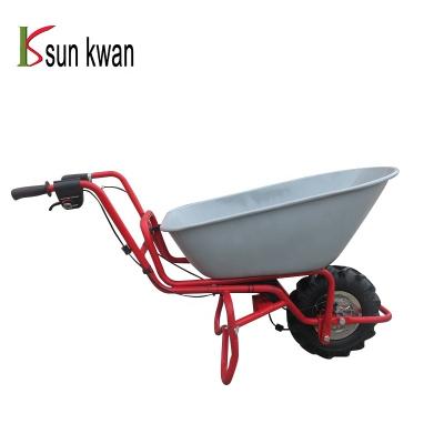 China Cheap garden power electric motor wheelbarrow for sale for sale