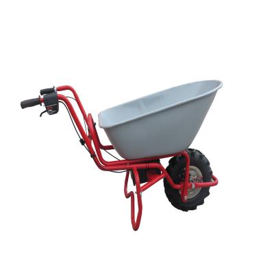 China Forest Electric wheelbarrow with motor and disc brake for loging firewood for sale