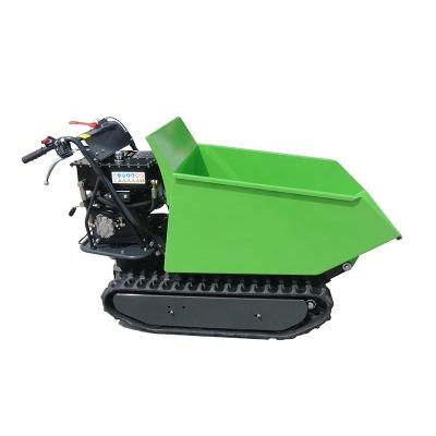 China Transfer Materials Cultivate Garden Mine Mini Steel Crawler Tracked Hydraulic Dumper Truck For Sale for sale