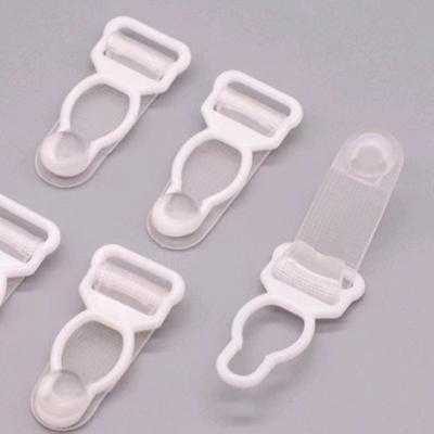 China New high quality washable sexy plastic buckle plastic clip strap adjustment garter lingerie squash button for sale