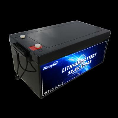 China lithium iron phosphate battery 12v 300ah lifepo4 battery solar power storage e-boat rv caravan UPS telecom battery for sale