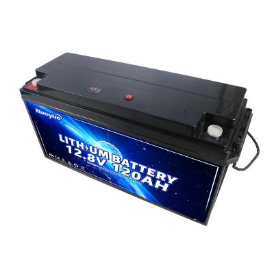 China Lithtech Lifepo4 BMS Lithium Battery Pack 12v 120ah solar system solar battery for sale