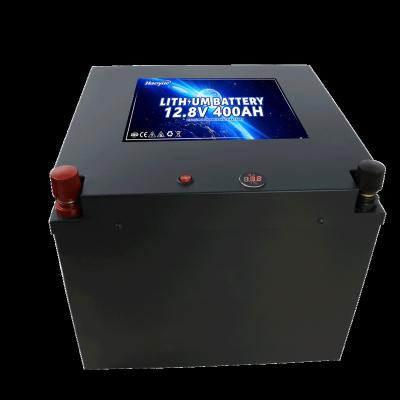 China Solar system solar energy storage batteries show deep cycle thium iron phosphate lion12v 400ah battery for sale