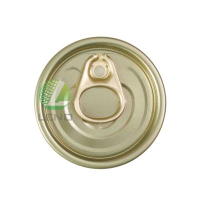 China Non Spill 200# Diameter 50mm EOE Lid Tinplate Or TFS Easy Open End For Canned Food for sale