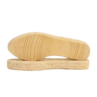 China women hot selling casual shoes espadrilles jute sole for sale