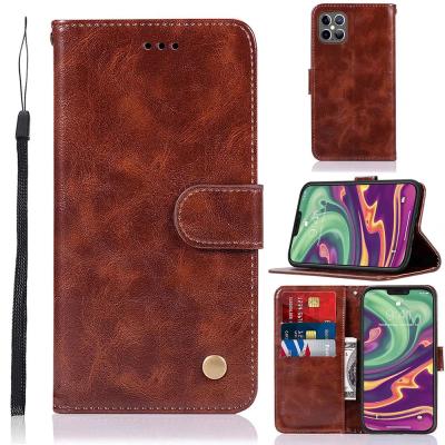 China Flip Leather Wallet Case Shockproof for iPhone 12 12Pro 12 Mini Phone Cover for sale