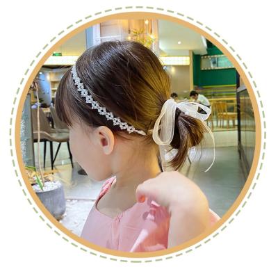 China Fashion Children's Hair Braids Headband Tassel Braided Hair Little Girl Hair Chain Headband for sale