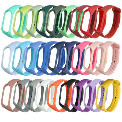 China Strap For Xiaomi MI Band 3 Wristband 4 Wristband Replacement For MI Band 4 3 Wrist Straps XY-D013 Color for sale