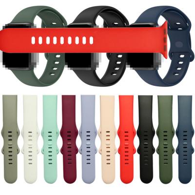 China Silicone strap for Apple Watch6 5 4 3 2 1 42mm 44mm 38mm 40mm rubber smartwatch strap for iWatch serie band XY-D017 for sale