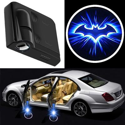 China ABS+LED Car Door Logo Laser Light DC Led Projector Atmosphere Car Light Universal Wireless Car Accessories for sale