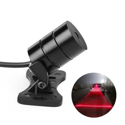 China ABS Car LED Laser Fog Light Tail Light Brake Lamps Car Fog Light Motorcycle Brake Warning Tail Lamp for sale