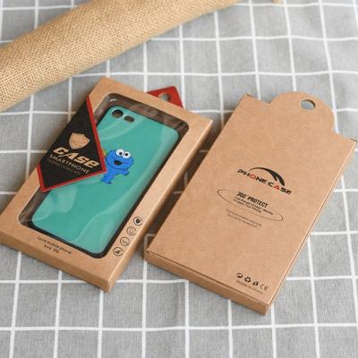 China Recyclable Matte Lamination Holographic Phone Cases Shipping Box Packaging With Inner Tray for sale