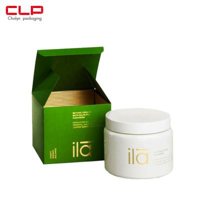 China Disposable Recycled Cosmetic Box Paper Box Eye And Face Cream Lipstick Packaging Box for sale