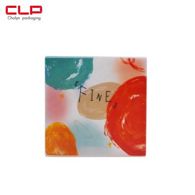 China CLP 12x5x12cm Recyclable Fast Shipping Clear Plastic Coffee Packaging Box for sale