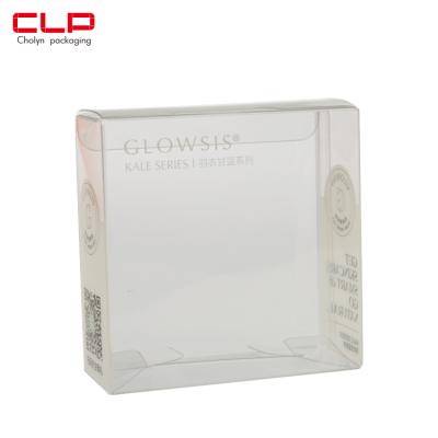 China High Quality Recyclable Clear Customize Plastic Folding PET Box PVC Plastic Packaging Box With Printing for sale