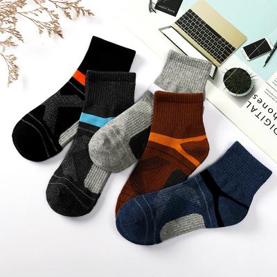 China Sports Spring Outdoor Mountaineering Socks Basketball Deodorant Cotton Socks Men for sale