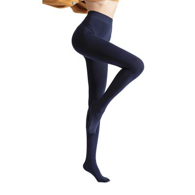 China Antibacterial Warm Fleece Pantyhose Super Thick Cashmere Winter Tights Gaiters for sale