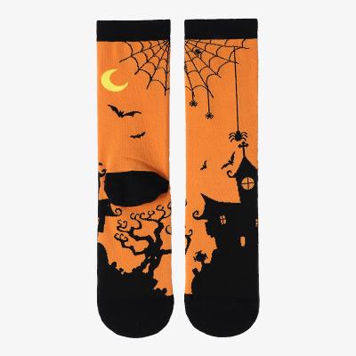 China Sporty Halloween Socks Comic Graphic Sock For Men Jacquard Marvel Cotton Socks Mens for sale