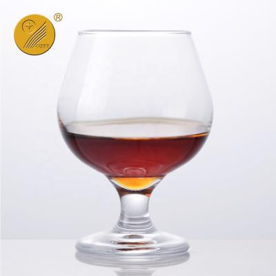 China Factory supply CLASSIC machine made 250ml 8.5oz customized cognac flask glass for sale for sale