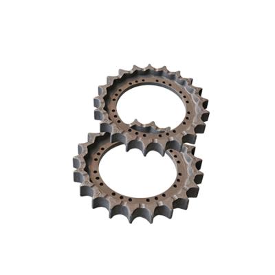 China Other Hot Sale Excavator Sprocket Pad Crawler Wide Undercarriage Sprocket With Steel Track for sale