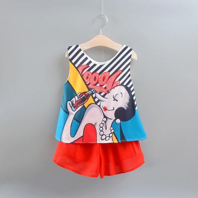 China Sweet Children Sets Boutique Toddler Girls Clothing For Summer for sale