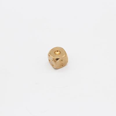 China Machining Manual Polishing Solid Brass Dies 13X13X13mm for sale