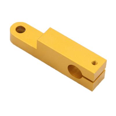 China Gold CNC Aluminum Anodized Aluminum Milling Component Machining for sale