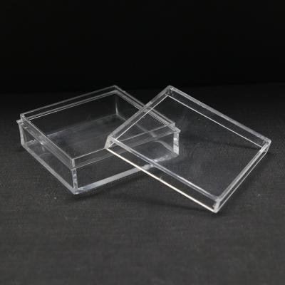 China Delicate And Convenient Transparent Clear Acrylic Jewelry Display Cube Storage Box for sale