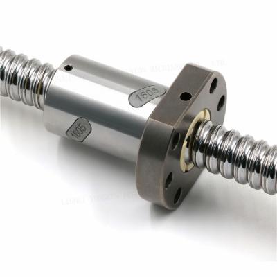 China Garment Shops Linear CNC Machine Ball Screw 50mm Diameter Lead Screw With Ball Screw Support for sale