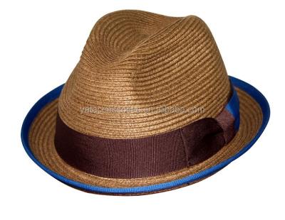 China Cheap Paper Straw Summer Men Felted Hat Hats for sale