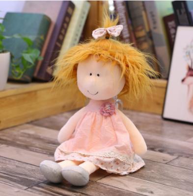 China Cute 35cm/45cm New Eco-friendly Cartoon Little Sister Plush Dolls Girl In Skirt Doll Kids Girls Toys Children Birthday Christmas Gifts for sale