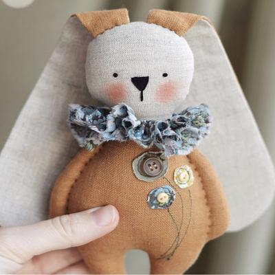 China Rabbit Soft Plush Cloth Toy Stuffed Cute Rag Doll for sale