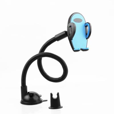 China 56CM Gel Suction Cup Dinner Party Long Arm Adjustable Gooseneck Sticky Cell Phone Holder Stand Holder Cradle for sale